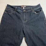 Chico's Mid Rise Crop Jeans Size 10/M/1.5 Stretch Casual Summer Minimalist Photo 2