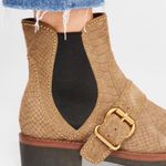 Free People X Jeffrey Campbell City Vibes Snake Moto Boots Photo 5
