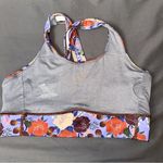 Be. Active Bra Womens Medium Lilac Floral Sport Workout Athletic Gym Casual Purple Photo 4