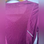 Athleta  Wick It Good Lace Back Long Sleeve Running Hiking Shirt Photo 6