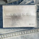 One Teaspoon NWT  Truckers Jeans Size 26 Lace Up Mid Rise Straight Leg Light Wash Photo 8