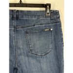 Chico's Chico’s so slimming girlfriend slim leg ankle denim jean size 12R Photo 3