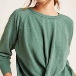 Sundry NWT Anthropologie  Green Twist Front Sweater Photo 0