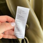 Urban Outfitters  Oversized Jules Faux Leather Blazer Olive Small Photo 13