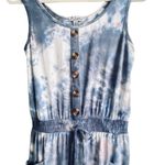 J for Justify Women's Button Front Tie Dye Jumpsuit Photo 3