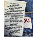 Vintage Y2k Bisou Bisou Jeans Rhinestone Embellished Trim Bootcut Flare Womens 8 Blue Photo 13