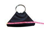 wilson's leather 90s Vintage Wilson’s Leather Chocolate Brown Triangle bag with silver handles Photo 1