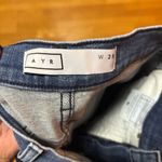 AYR  The Pop Straight Leg Preppy Coastal Fisherman Boho Raw Made in LA Jeans 25 Photo 7