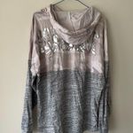 Victoria's Secret  PINK Varsity long sleeve Pullover Tee  Women's Camo Shine S Photo 5