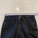 Judy Blue  Skinny Jeans Black with‎ Animal Cheetah Print Distressed Size 7 /28 Photo 7