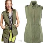 CAbi Explorer Army Green Utility Vest Jacket Cotton #5101 size Small Photo 1