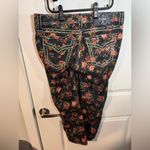 Miss Me  Womens Cargo Ankle Skinny Jeans Black Multicolor Floral Stretch Denim 30 Photo 1