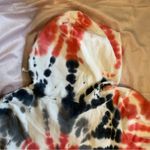 Hurley  Sweater Womens Jacket Tie Dye Cropped Long Sleeve Pullover Size m Photo 7