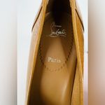 Christian Louboutin  Sporty Kate 85mm Light Brown Patent Leather Pumps Size EU 39 Photo 5