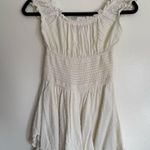 Urban Outfitters  White Ruffle Mini Dress Photo 4