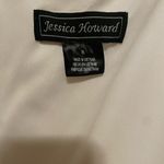Jessica Howard Cream Sheath Dress Short Cuffed Sleeves Photo 2