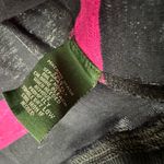 Ralph Lauren Lauren by  Size Large Shirt Black‎ Pink Striped Edgy Punk Emo Photo 5