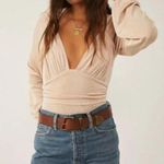 Free People NWT Intimately  In Your Arms Bodysuit Blossom Pink Size Large Photo 0