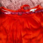 Boden USA Boden Women's Top Orange Coral Sleeveless Tie Back Spring Summer Boho Size 6 EUC Photo 6