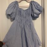 Princess Polly Halton Mini Dress Blue Photo 2