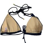 Victoria's Secret Victoria’s Secret Large Triangle Bikini Swimsuit Set J'aime le Soleil Tie Padded Photo 6