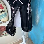 Black and Pink Ribbon Bow Babydoll Top Size M Photo 5