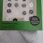 Kate Spade  Iphone 16 Black And White Daisy MagSafe Phone Case Photo 3