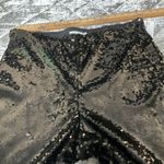 Good American Sequin Party Pant Size 6 Black Women's pull on NEW 3X 22/24 plus Photo 4