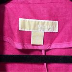 Michael Kors MICHAEL  Pink Linen Blazer Jacket 16 Photo 1