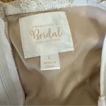 Francesca’s Bridal Alesha Allover Lace‎ Jumpsuit Large White Photo 6