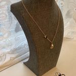 Handmade Sparkle gold earth tone pearl necklace Photo 3