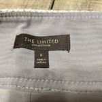 The Limited  Skirt Women’s Gray White Tweed Wool Blend Accent Button Lined Photo 3