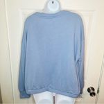 Lou & grey  Side Tie Elastic Waist Sweatshirt Periwinkle Hydrangea M Photo 4