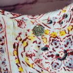 Billabong  FLORAL PAISLEY PRINTED TUNIC TASSEL NECK BLOUSE XS Photo 8