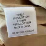 Lucy Paris Kinsey Pink Cream 100% Cotton Ankle Pants Women’s Small Photo 10