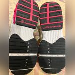 Nike  Air Sneakers in White and Neon Yellow Photo 11