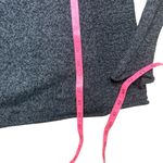 Sundance  Homestead Henley Cotton Silk Blend Gray Marled Knit Small Photo 4