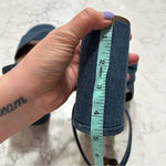 Wild Fable  Woman’s Blue Denim Platform High Chunky Heel Size 8.5 Photo 8