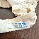 FEMME de DONA ecru underwire bra, made in France, size 38A / FR 85B, NWT White Photo 6