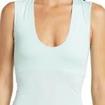 Free People Intimately Second Skin Cami Tank Aqua Jade size Small Photo 0