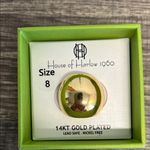 House of Harlow 1960 Gold Plated Statement Ring | Size 8 ✨ Photo 2