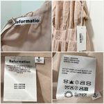 Reformation  Andee Halter Maxi Dress in CHAMPAGNE, Size 6, NWT Photo 11