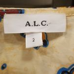 ALC Frank 💕A.L.C.💕 Rylan Printed Puff Sleeve Top & Lucie Floral Maxi Skirt  ~ Apricot 2 Photo 14