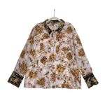 KOBI HALPERIN Floral 100% Silk Alix Blouse Photo 2