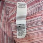 Lucky Brand Womens L Stripe Split Neck Cotton & Linen Blouse NEW Photo 12