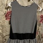 Bar III Very Pretty Dress Size Large Stripes Sleeveless Fit&Flare Photo 7