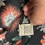 Liberty Love  Ladies Size XL Black Multicolor Floral Blouse Photo 8