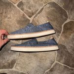 Uggs heathered blue striped size 7 comfortable slip on loafers Photo 3