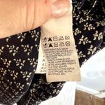 Lucky Brand Studded Sleeveless Dress Western Flair Size MD Vneck Edgy Blue Photo 8