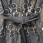 v i n t a g e :: Glamorous Lilli Diamond Black Lace Jumpsuit M Size M Photo 3